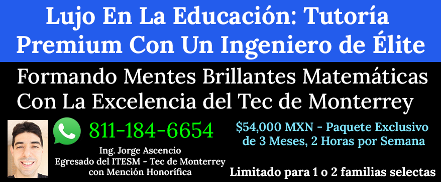 Jorge Ascencio - Asesorias de Matematicas y Fisica en Monterrey